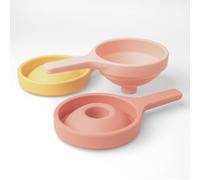 3 imbuti corallo in silicone per bambini | Per acqua e sabbia