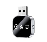 3 in 1 Adapter,2026 Upgrade Wireless Carplay Adapter,with 2.4/5ghz WiFi and Bluetooth 5.0,Plug and Play Car Adapter, Stable Connection,for Car Play&Android Auto (White)