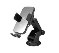 3 in 1 Adatto a tutte le auto Caricabatterie wireless per auto Ricarica rapida Morsetto automatico Supporto universale per caricabatterie da auto