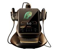 3-in-1 Advanced Anti-Aging Beauty Device con Schermo HD 15,1" - RF Sine Wave, Microcorrente e Ultrasuoni per Rassodare, Sollevare e Ringiovanire la Pelle, Uso Domestico e Salone