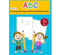 3-in-1 Alphabet Tracing Workbook: Trace, Color & Fill-in-the-Blank Fun for Kids