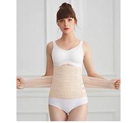3 in 1 Cintura Post Partum Cesareo/Naturale Addome Cintura Fascia Post Operatoria Addominale Pancia/Vita/Pelvi Supporto Cintura Traspirante Elastica Skin tone,L