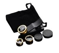 3 in 1 Clip On Smartphone Fisheye Lens Phone Camera Lens Per La Maggior Parte Del Telefono Grandangoli Macro Fish Eye Lens
