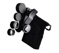 3 in 1 Clip On Smartphone Fisheye Lens Phone Camera Lens Per La Maggior Parte Del Telefono Grandangoli Macro Fish Eye Lens