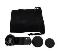3 in 1 Clip On Smartphone Fisheye Lens Phone Camera Lens Per La Maggior Parte Del Telefono Grandangoli Macro Fish Eye Lens