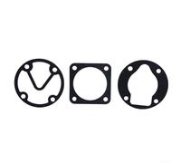 3 in 1 Compressore D'aria Valvola Piastra Guarnizioni Rondelle Testa Cilindro Base Base Set con 3 Pezzi per Tipi A B C (A)