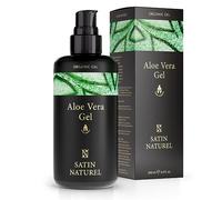3 in 1 Crema Viso Uomo + Dopobarba Uomo - Crema Viso Antirughe - Crema Idratante Viso - Gel Aloe Vera + Acido Ialuronico - Contorno Occhi Uomo - Regalo Uomo compleanno - Satin Naturel