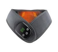 3-in-1 Electric Neck Massager, 5 Levels of Heat And 3 Types of Vibration, Rechargeable Heated Neck Wrap, 30-minute Smart Timer, for Home Office or Travel (1 Pc)