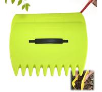 3-in-1 Ergonomic Pickup Rake, Leaf Scoops Rubbish Pick Up Tool, Leaf Scoops Claw Tool, Long-Lasting Lightweight, for Yard Garden Work.for Picking up Leaves, Clippings. (GREEN)