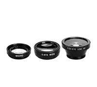 3 in 1 Fish Eye+0,67X grandangolare + lente mobile on per I4/5/6S