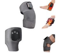 3 in 1 Foot Revive Massager,Wireless Portable Ankle Massager,Cordless Heated Ankle Wrap with 3 Vibration Mode,5 Heat Leavel for Relax Feet and Promote Overall Comfort (Ankle+Knee)