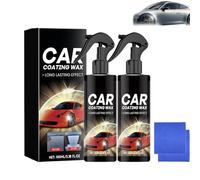 3 in 1 High Protection Quick Car Coating Spray, Multi-functional Coating Renewal Agent, Car CoatingAgent Spray, Quick Effect CoatingAgent Rapid Ceramic for Cars (2pcs)