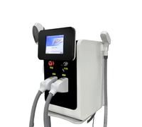 3 in 1 la macchina portatile di rimozione dei peli del diodo del laser OPT IPL rimuove il laser del tatuaggio del dispositivo di bellezza professionale del laser del ND Yag rimuove i peli