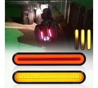 3 IN 1 LED Parafango Posteriore Escavatore Filler Pannello, Bremsblinker Per