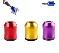 3-in-1 Magnetic Screwdriver Holder Ring - Universal 1/4" (6.35mm) Hex Magnetizer/Demagnetizer Tool, Double-Sided to Hold Screws Securely for Professional & DIY Use (Set B)