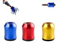 3-in-1 Magnetic Screwdriver Holder Ring - Universal 1/4" (6.35mm) Hex Magnetizer/Demagnetizer Tool, Double-Sided to Hold Screws Securely for Professional & DIY Use (Set C)