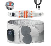 3-in-1 massager, waist support Belt Massager, Portable Wireless Massager Back, Lumbar Support Belts, Heats Front & Back Simultaneously, 5 Temperature & 3 Vibration Levels (1pcs)