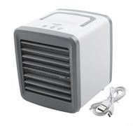 3 in 1 Mini aria condizionata ventilatore spazio personale dispositivo di raffreddamento USB Desktop umidificatore nebulizzatore ventilatore con regolabile 90 gradi direzione del vento per auto casa