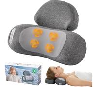 3-in-1 Neck Massager Pillow with Heat,Portable Cordless Neck Massager for Pain Relief Deep Tissue,4D Kneading Shiatsu Massage Pillow at Home/Office/Travel