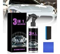 3 in 1 Polish Auto Rimuovi Graffi, Micro-Ceramic Coating Spray, Spray Per Riparazione Graffi Auto, Soluzione per la Rimozione dei Graffi per Veicolo, Ridona Colore Alla Vernice, Effetto Seta (1PCS)