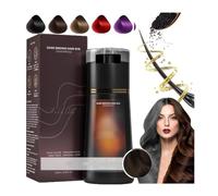 3 in 1 Shampoo istantaneo per tinture per capelli,Shampoo istantaneo per la cura dei capelli,Shampoo per capelli neri,Tintura per capelli per la copertura dei capelli