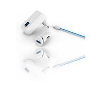 3 IN 1 SPINA ALIMENTATORE CON 2 PORTE USB ADATTATORE SMARTPHONE CELLULARE