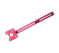 3 in 1 Staffa per Scanalatura di Fresatura del Router Hardware Regolabile per Armadio Maschera di Fresatura Flip Board Modello di Foratura per Armadio in Lega di Alluminio