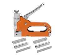 3 In 1 Stapler Nail Gun Stapler Nailer Upholstery Fix Furniture Tool Wooden Frame Stapler Stainless Steel Hand Tool 600pcs Nai Per molti media