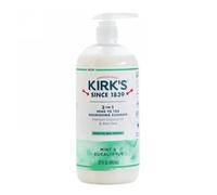 3-In-1 Testa A Punta Nutriente Pulizia Menta & Eucalipto 946ml Kirk 'S Naturale