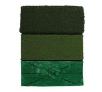 3 in 1 Training Mat | 25mm Tee Grass & 10mm Engineering Grass & Velvet Pad | Secure - Grip Rubber Base for Swing/Cut Practice | Portable Hitting Mat for Outdoor Sports