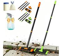 3-in-1 Versatile Weed Brush Combo Set Telescopic for Block Paving (Mix)