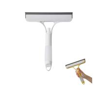 3 in 1 Window Cleaning Scraper, Window Cleaning Scraper with Spray for Glass Doors for Windows Glass, Mirrors (1pcs*White)