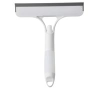 3 in 1 Window Cleaning Scraper, Window Squeegee with Sprayer & Brush, Hangable Cleaning Supplies for Glass Mirror Wall Kitchen Countertop