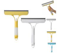 3 in 1 Window Cleaning Scraper with Spray,3 in 1 Spray Squeegee,Squeegee and Scrubber,All-Purpose Window Cleaner Tool,for Car, Home, Mirror, Tile Walls (2PCS-A)
