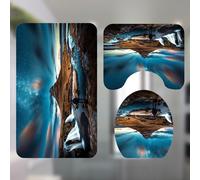 3 in Copri Tazza Wc Coprivaso Copertine Il Bagno Cuscino Del Sedile