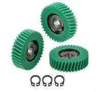 3 ingranaggi planetari 36T con cuscinetti 608 per biciclette elettriche pieghevoli, 38 parti composite in acciaio e nylon da 5 x 11 mm per una trasmissione affidabile dell'ingranaggio (nylon)