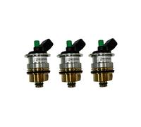 3 INIETTORI GAS GPL ECOMOTIVE SOLUTION NUOVI EURO 4 TAPPO VERDE ATTACCO BOSCH