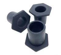 3 inserti a cuneo in plastica per supporto da tavolo, stabilizzano l'asta dell'ombrello, adatta per albero da 37 mm e diametro del foro base 48 mm