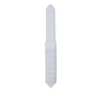 3 inserti di ricambio per rotolo di carta igienica caricato a molla, lunghezza regolabile da 106 mm a 160 mm, per bagno (bianco, 3 pezzi)