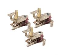 3 interruttori di controllo della temperatura regolabili 90 °C 16 A AC 250 V termostato bimetallico per forno elettrico stufa riso fornello