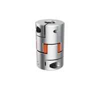 3 Jaw D40L50 Accoppiatore Alluminio Plum Giunto for albero flessibile Connettore motore passo-passo CNC 8/10/12/12.7/14/16/20/22mm(12.7mmx20mm)