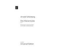 3 Klavierstücke op. 11 for violoncello and piano, arranged by Christophe and Michael Pantillon