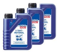 3 L Liqui Moly Moto 2 Tempi Olio Motore API TC ISO L-EGC JASO FC TISI