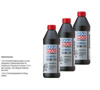 3 L LIQUI MOLY Moto Gear Oil 80W-90 Motocicletta Olio per Ingranaggi Minerale