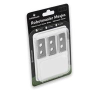 3 lame per robot tagliaerba South® in acciaio adatte a PARKSIDE Smart (robot tosaerba) - Attenzione: viti non incluse - 3 pezzi