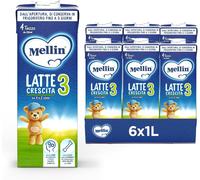 3 - Latte Di Crescita Liquido per Bambini Dal 1° Anno Compiuto Al 2° Anno, Pront
