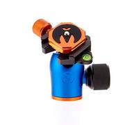 3 Legged Thing AirHed Pro Treppiede con base panoramica a 360 gradi, testa a sfera compatibile Arca-Swiss adatta per fotocamere più pesanti, compatibile con treppiede e monopiede, blu (AHPROBLUE)
