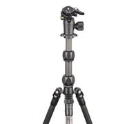 3 Legged Thing Pro 2.0 Leo - Treppiede da viaggio ultracompatto con testa a sfera AirHed Pro LV nero