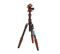 3 Legged Thing Punks Corey 2.0 - Treppiede da viaggio ultra compatto in lega di magnesio, regolabile, multiuso, con tre gambe staccabili (COREYBLACK2.0)