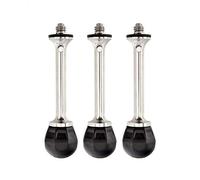 3 Legged Thing Vanz - Piedini per treppiede in acciaio inox come punte lunghe con punta per palla